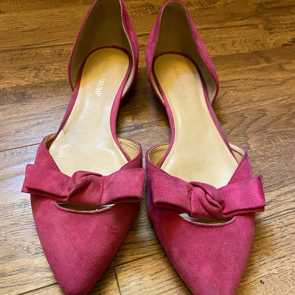 Cute pink Ivanka Trump Flats
